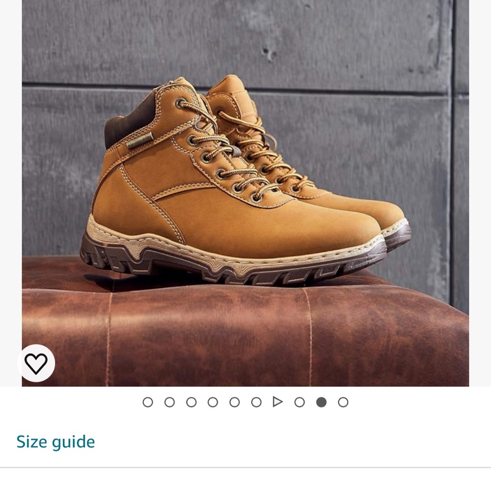 Waterproof hiking boots. Worn twice. - Picture 9 of 10